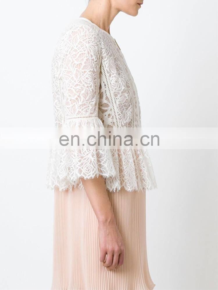 peplum lace jacket pattern