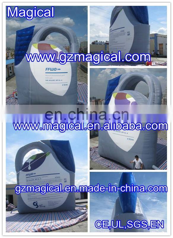 outdoor promotional advertising inflatable backpack replica