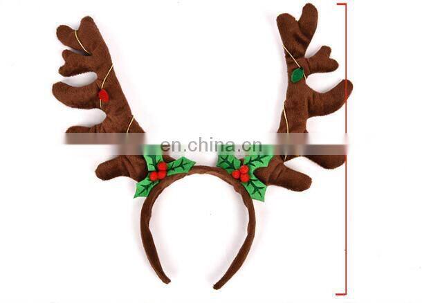 Christmas Holiday Party Decoration Christmas Deer Reindeer Antlers Headband