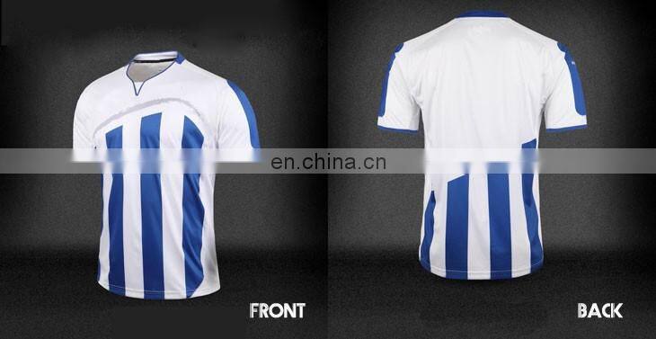 OEM Fashion high quality men soccer jersey sets custom design china supplier