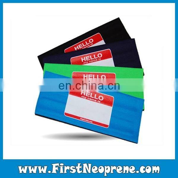 T Shirt Style Simple Color Neoprene 3mm Foldable Can Cooler