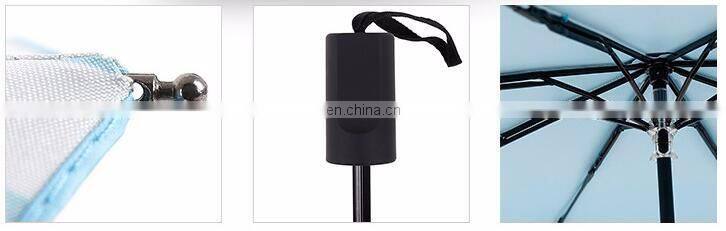 Quality Automatic Folding Rain Umbrella Women Anti-uv Protection Sunscreen Windproof Ultra-light Small Fresh Umbrellas