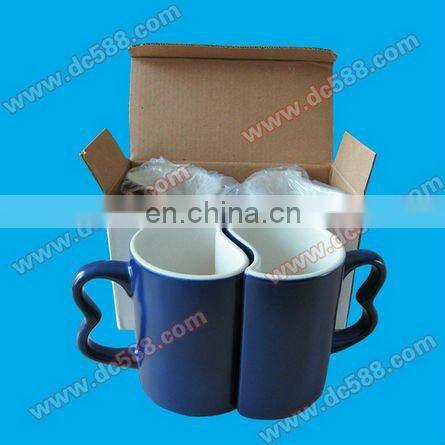 sublimation color changing magic mugs with coating for sublimation printing