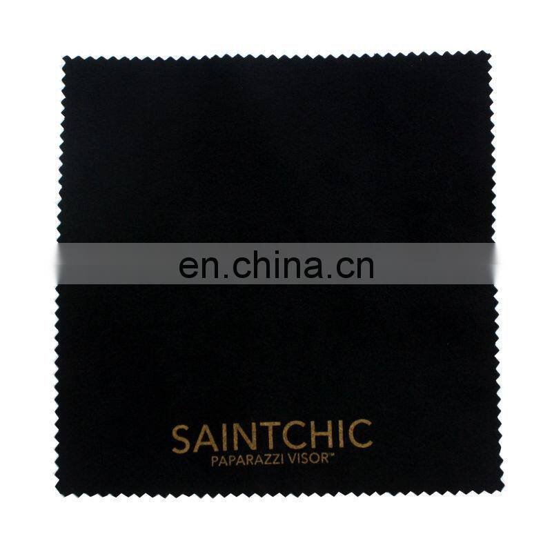 customised silk screen printing microfiber cleaning cloth
