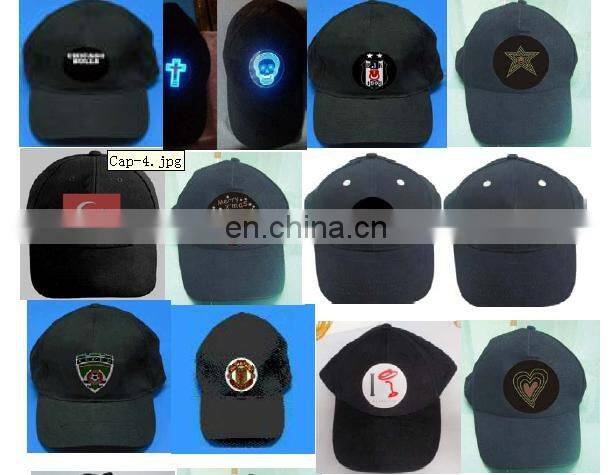 Electroluminescent Flashing Lights Cap