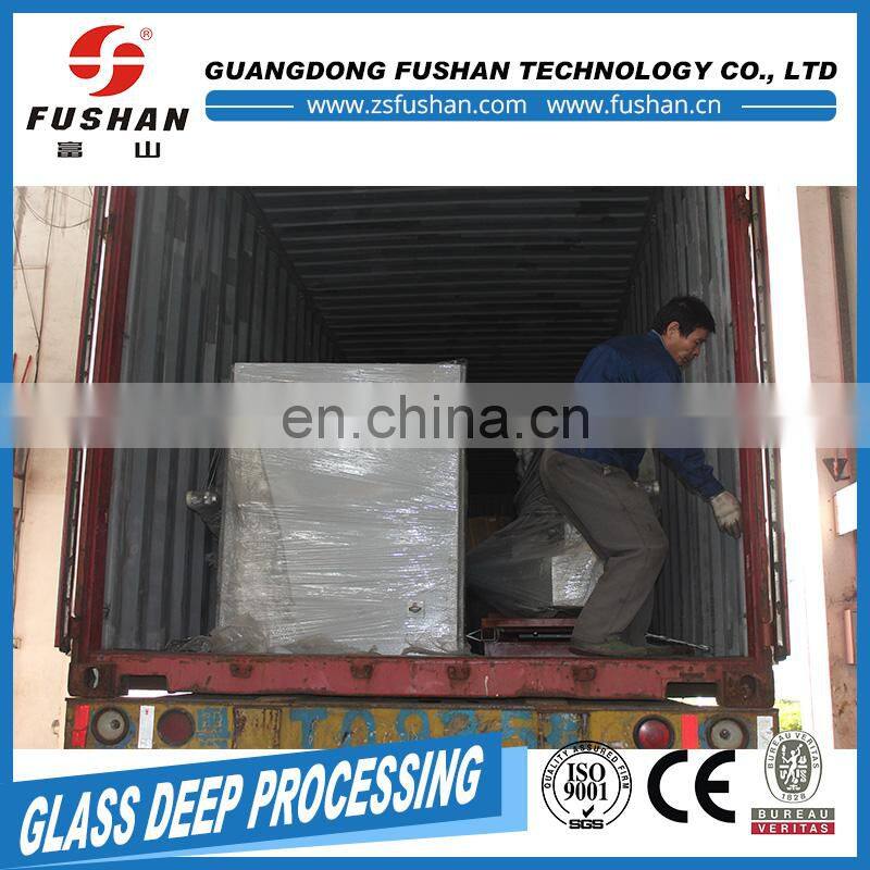 Promotional lass double edging and polishing line with low price