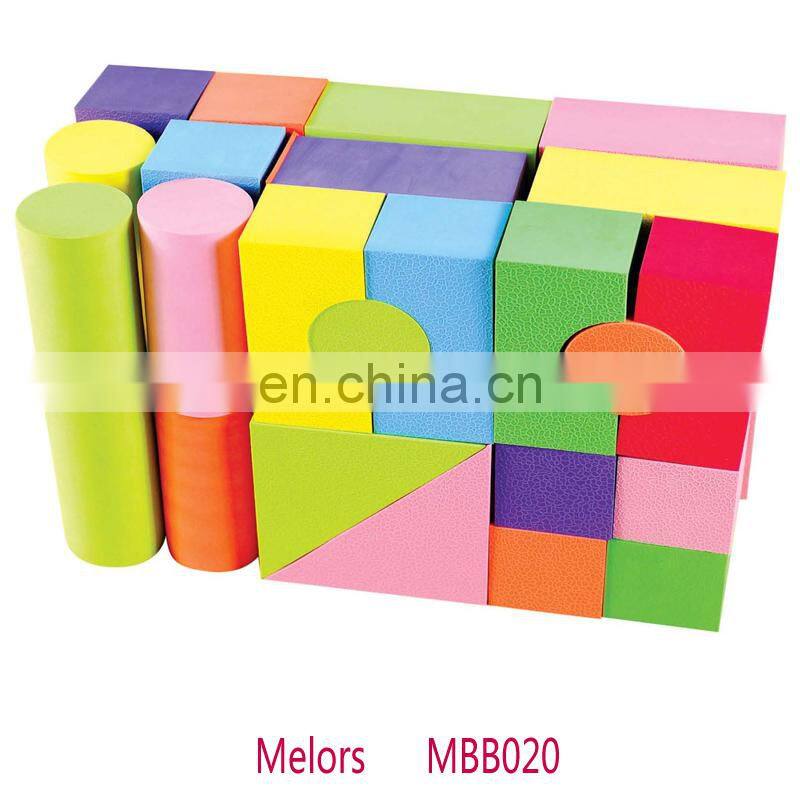 Melors large soft foam EVA Construction Toy kids building blocks Supplier