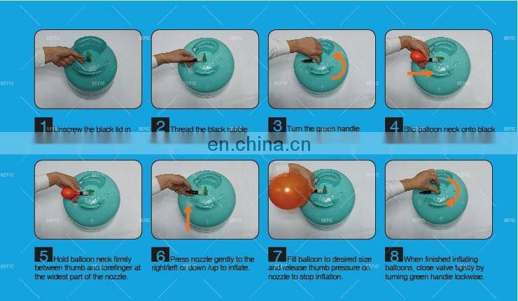 30LBs 99.999% Pure Helium Gas Cylinder Helium Gas Tank