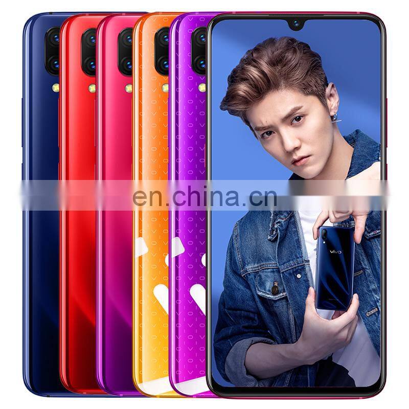 Original New VIVO X23 Mobile Phone 8GB RAM 128GB ROM Snapdragon Octa core Full Screen Dual Rear Camera 4G LTE Cell phone