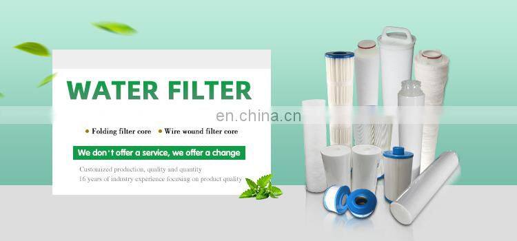 0.01 micron water filter PP Pleated Water Filter Cartridge/Water Filter