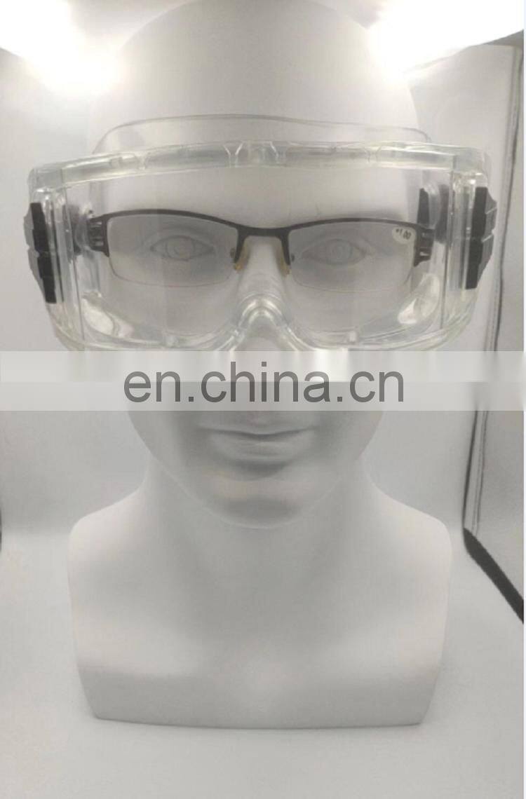 free sample spectacles transparent white eye protection safety glasses