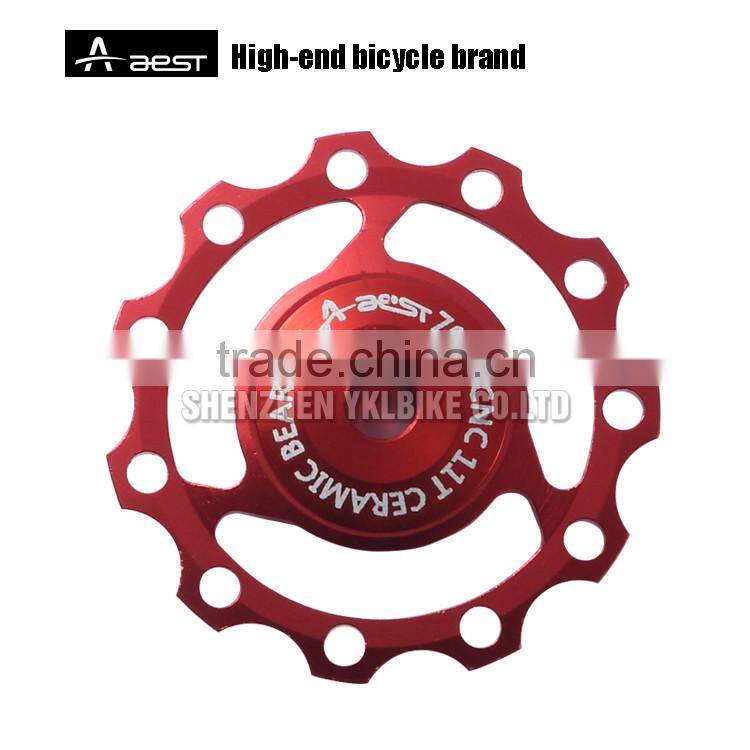 High end Bike Parts Ceramic Bearing 5mm Bicycle Rear Derailleur Pulley Guide Wheel