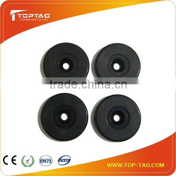 printable plastic ABS round shape uhf rfid laundry tag
