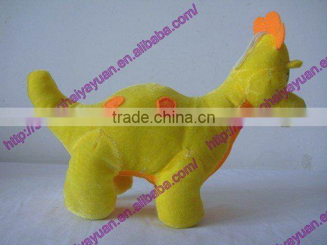 28cm(L) promotional plush toys dinosaur