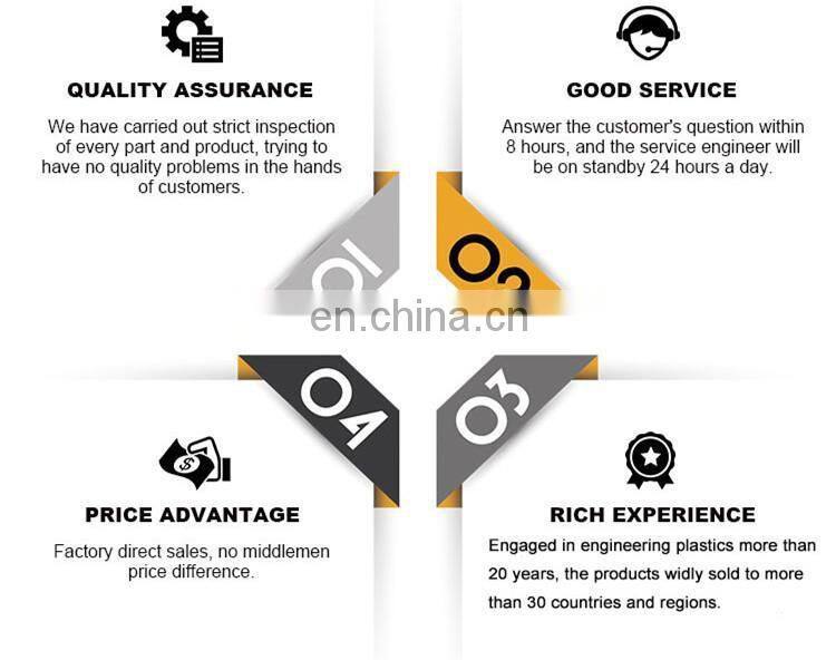 factory custom anti-aging uhmw pe board suction box cover filter plate