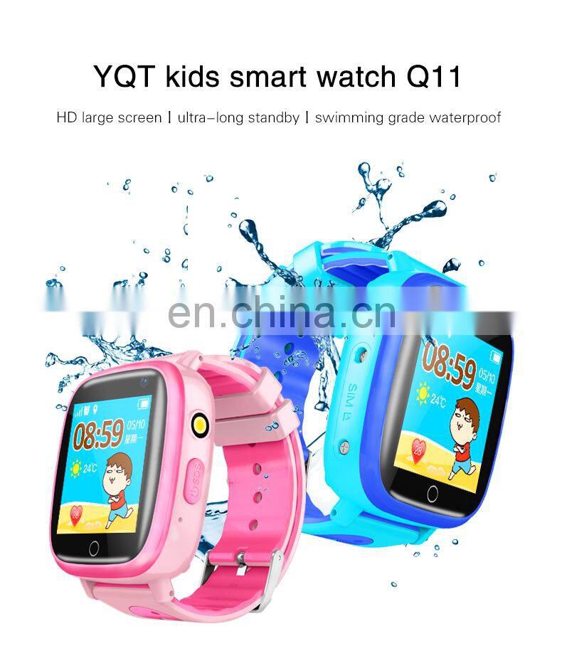 New product w ith camera SOS calling Safety Zone, IP67 waterproof pedometer sports gps tracking kids smart wrist watches