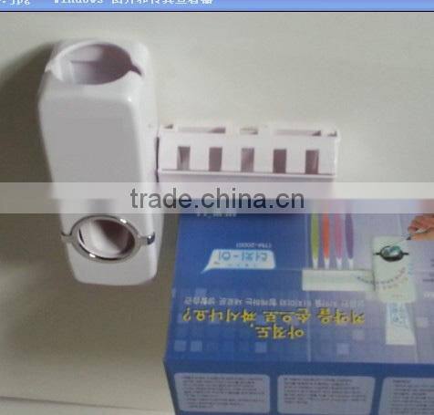 2013Hot sale! Automatic Toothpaste Dispenser with free Toothbrush Holder