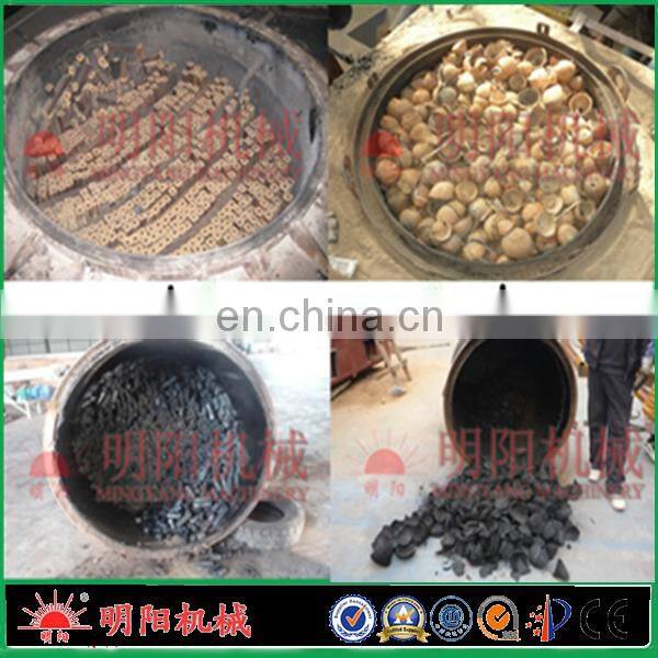 No pollution charcoal production furnaces (Destructive Distillation)