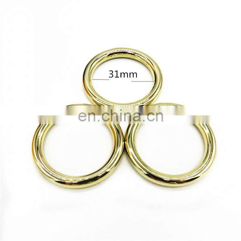 Wholesale Zinc Alloy Round Ring 1 Inch Metal O Ring for Handbag