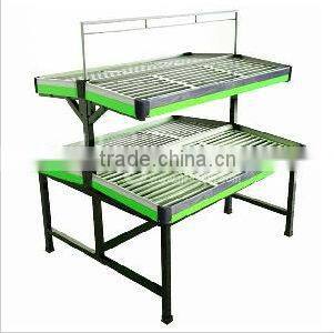 changshu grocery fruit shelf metal vegetable rack on sale