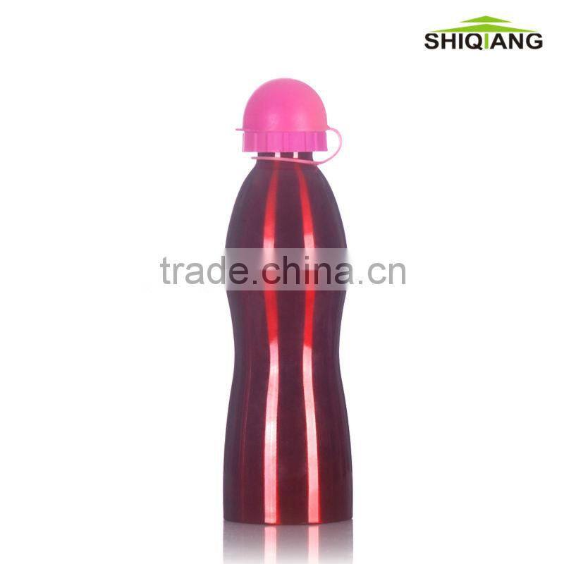 500ml Quality Product Aluminium Jar Drinking Sports Water Bottles With Carabiner