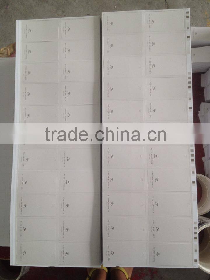 High quality full color custom printed sticker brand label