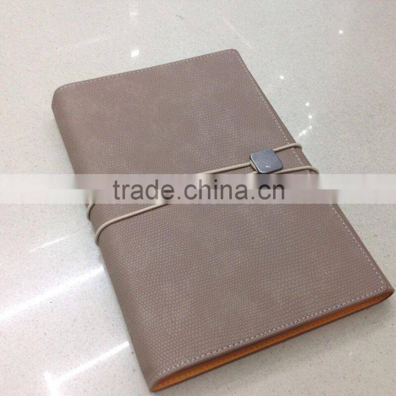 factory manufacturing notebook with custom logo on cover 2016