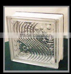 high quality decoration colour glass brick