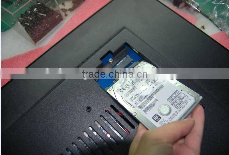 movbale harddisk 15'' touch screen embedded computer with Atom D525