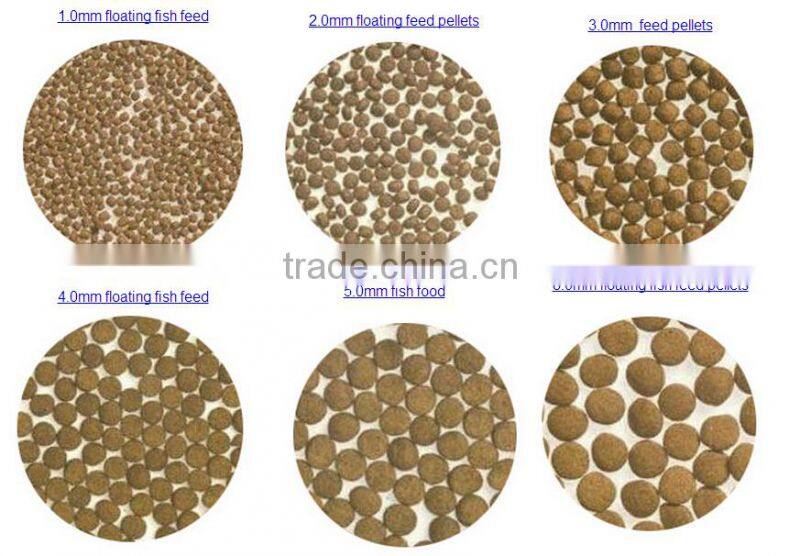 2016 year Best selling manufacturer price Automatic floating fish feed pellet machine