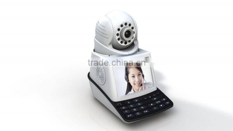 IR Network Phone IP Camera, Face to Face Time Phone with Onvif Protocol (IPC3C04)