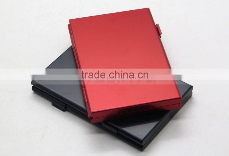 Aluminium Alloy EVA Storage Box for SD MMC TF Memory Card Protecter Case 4x for SD card,8x micro SIM card