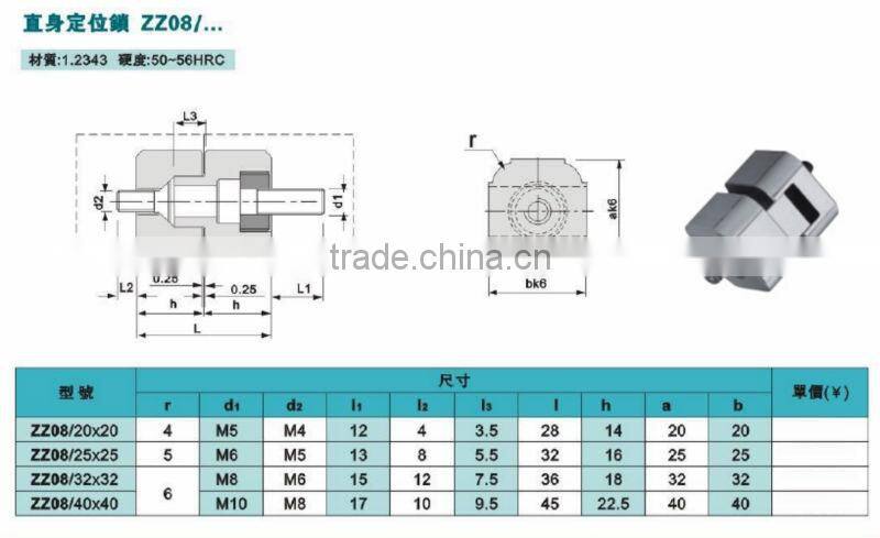 Z08 inter lock set &Side lock set & top lock