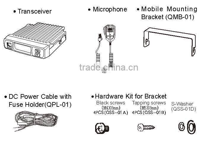 Anytone AT-888 Mobile Vehicle Radio UHF VHF