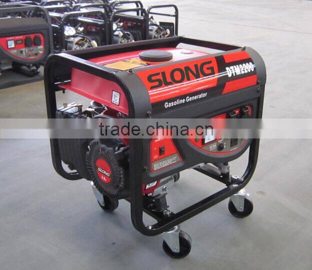 0.95/1.1KW portable gasoline generator luxury type recoil star