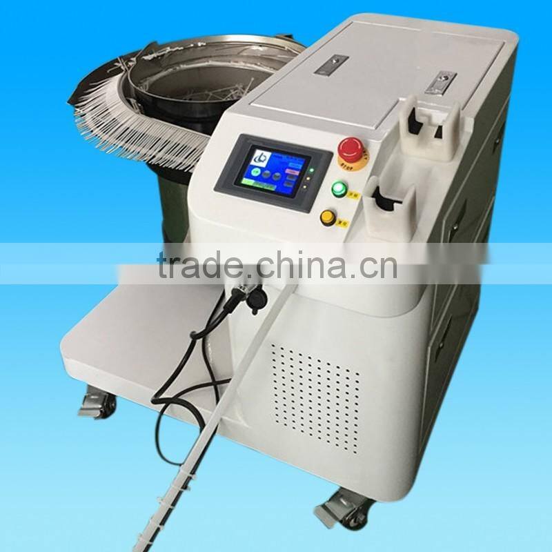 Hand held nylon belt cable ties machine