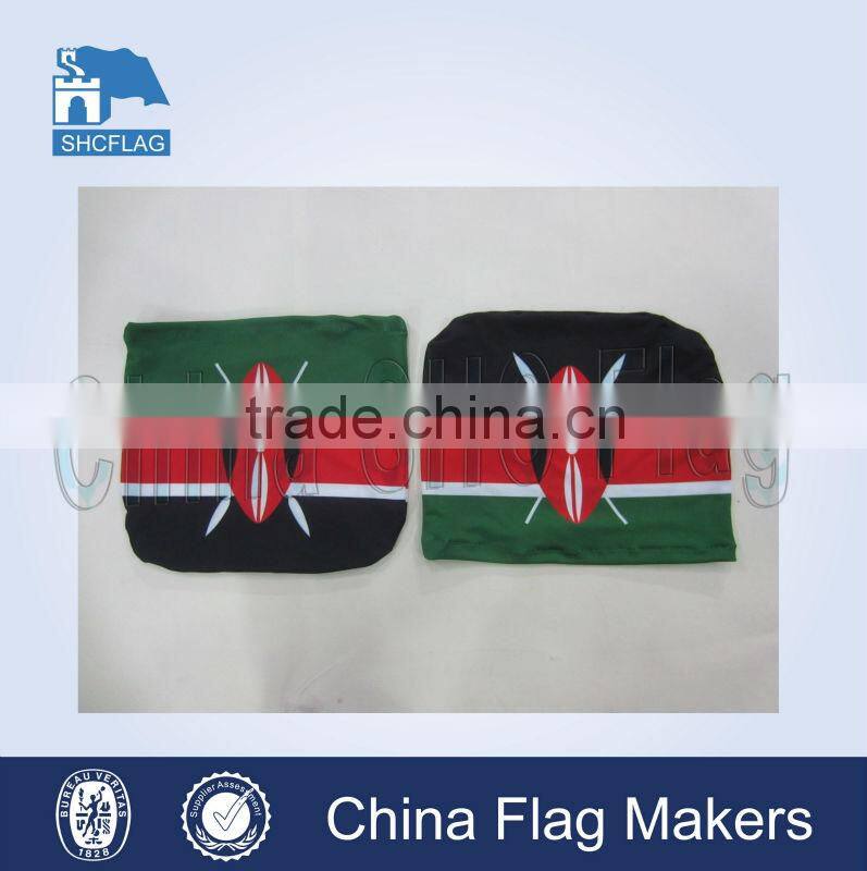 Custom flag car seat cover