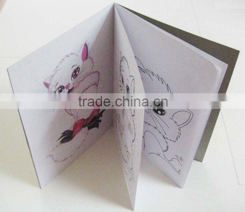 eco-friendly flower finger nail stickers