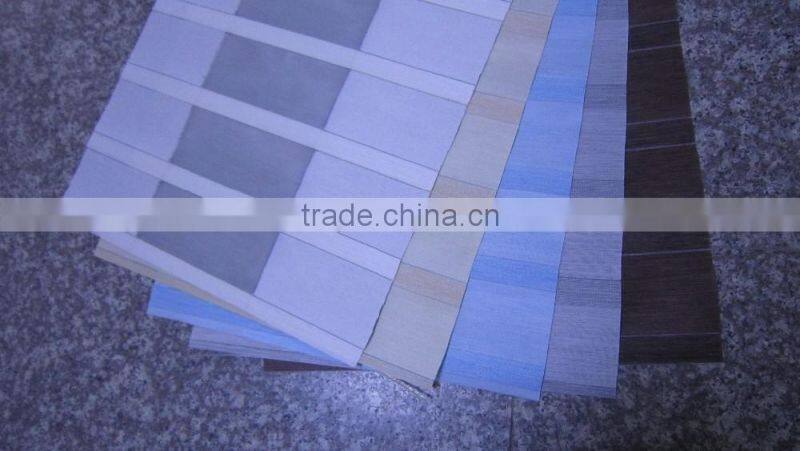 Wholesale 100% polyester blackout material living room curtain