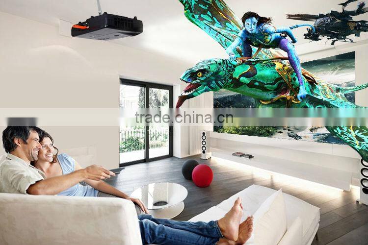 Android Pico Projector Led 3500Lumens, built-in 4 Cores CPU,Android 4.2 DLNA YouTube, Google play