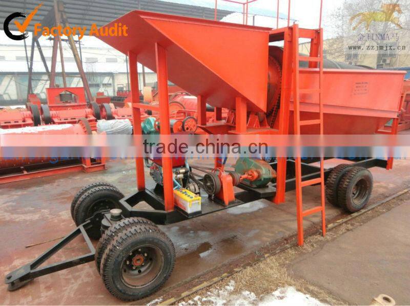 Henan Gold Trommel Screen , Gold Separator Machine