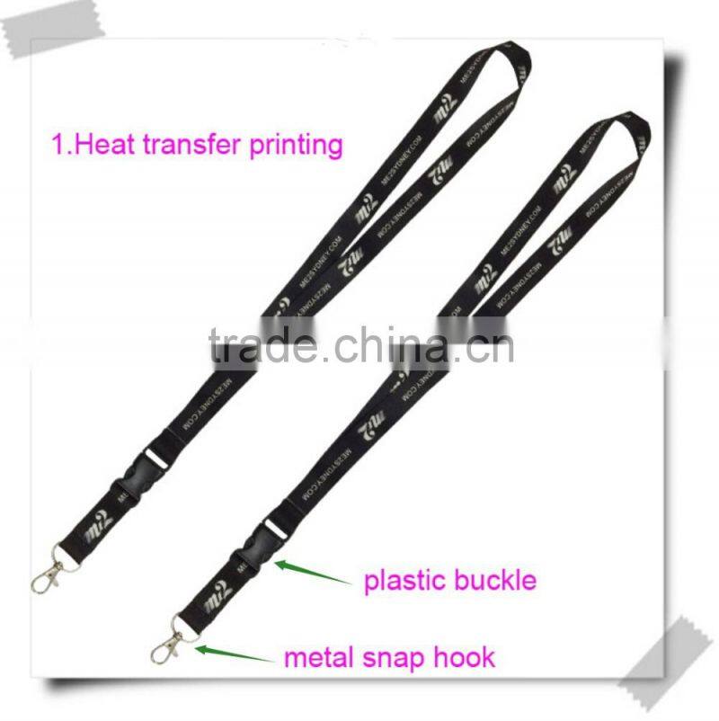 Promotional cheap & classical custom printing neck lanyards