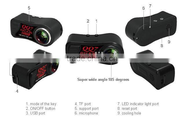 FULL HD 1080P mini hidden camera