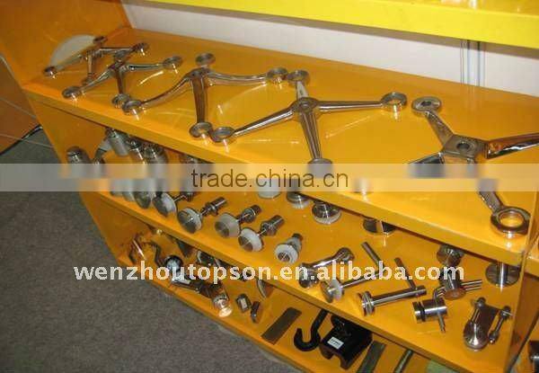 glass connector & stainless steel point-fixed glass curtain wall fitting