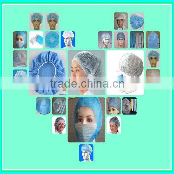 Disposable Nonwoven Protective Surgical Head Caps