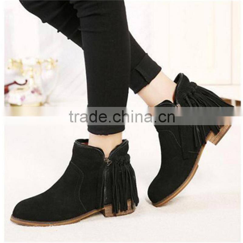 2016 woman new fashion mexican made boots designer warm & fuzzy boot