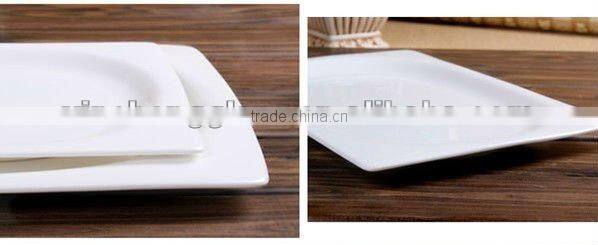 fashionable design love shape bone china plate