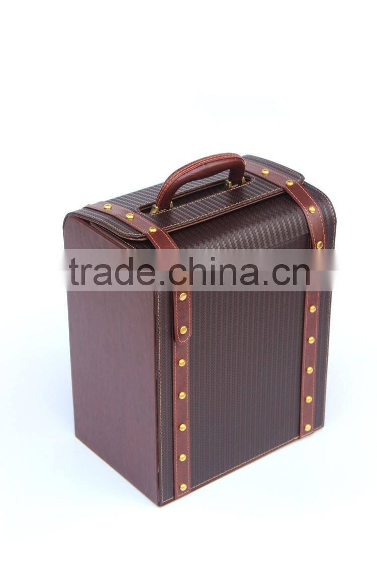 Handmade classic red wine box wine gift boxes