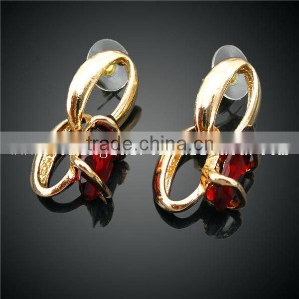 Fashion and costume jewelry ruby set in china