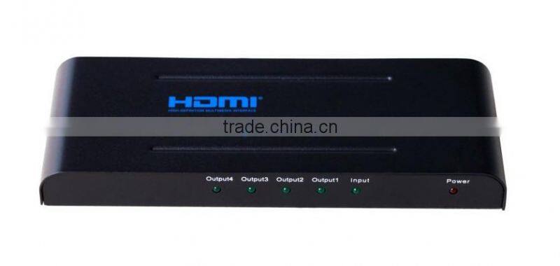 3d 1x4 hdmi splitter 1 in 4 out for set top box|HD